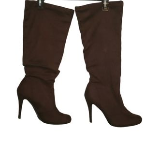 West Blvd faux suede boots
